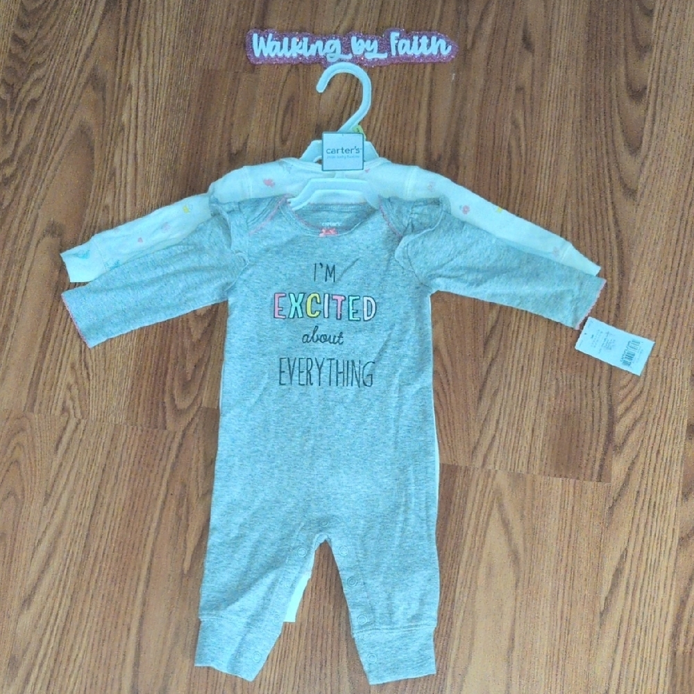 Carter's Gray Kids One Piece